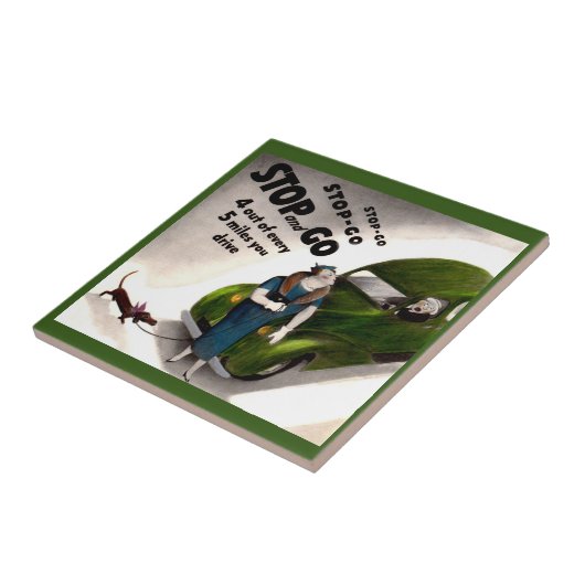 Stopp, Go, aber schlage nicht die dicke Dame oder  Fliese (Seite)