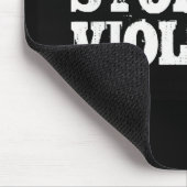 Stopp Gun-Gewalt Mousepad (Ecke)