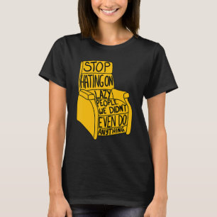 Stopp Hass auf Lazy People Funny Recliner Chair Gr T-Shirt