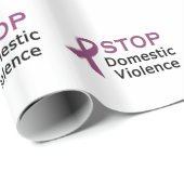 STOPP INLANDWIRTSCHAFTLICHE GEWALT GESCHENKPAPIER (Rolleneckpunkt)