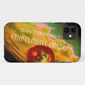 STOPP KLIMAWANDEL ! Case-Mate iPhone HÜLLE (Rückseite (Horizontal))