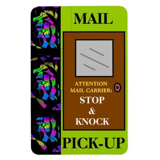 Stopp & Knock Magnet (Vertikal)