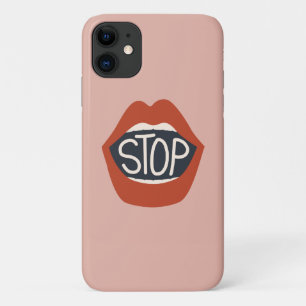 Stopp Lippen Case-Mate iPhone Hülle