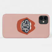 Stopp Lippen Case-Mate iPhone Hülle (Rückseite (Horizontal))