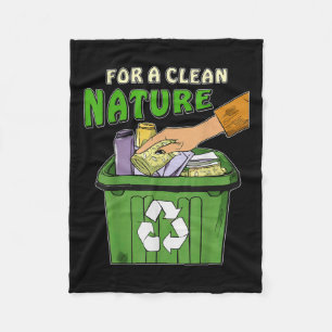 Stopp Littering Nature Protection Umwelt Pro Fleecedecke