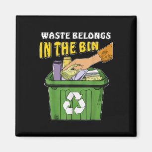 Stopp Littering Nature Protection Umwelt Pro Magnet