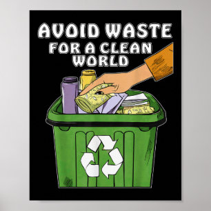 Stopp Littering Nature Protection Umwelt Pro Poster
