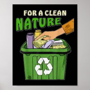 Stopp Littering Nature Protection Umwelt Pro Poster