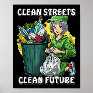 Stopp Littering Nature Protection Umwelt Pro Poster