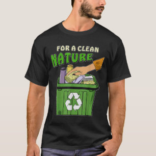 Stopp Littering Nature Protection Umwelt Pro T-Shirt