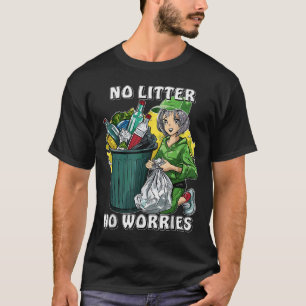 Stopp Littering Nature Protection Umwelt Pro T-Shirt