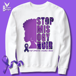 STOPP MISOGYNOIR Gewalt Sweatshirt