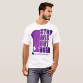 STOPP MISOGYNOIR Gewalt T-Shirt (Vorne ganz)