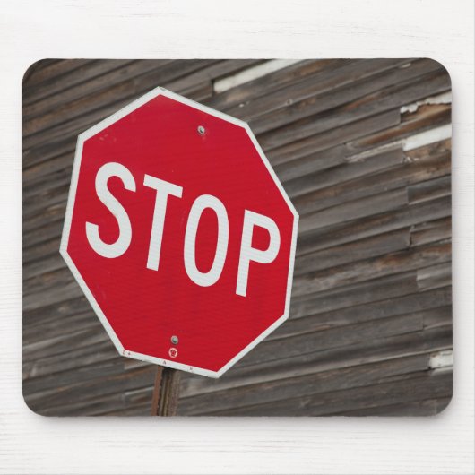 Stopp Mousepad (Vorne)