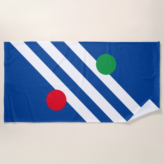 Stopp N Go Beach Handtuch (Vorderseite)