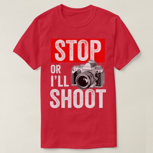 STOPP ODER FEHLER T-Shirt (Design vorne)