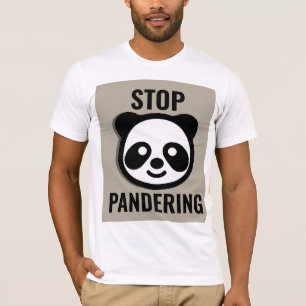 STOPP PANDERING-T - SHIRT