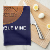 Stopp Pebble Mine - Pebble Mine Penny Handtuch (Viertel Falte)