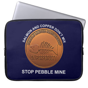 Stopp Pebble Mine - Pebble Mine Penny Laptopschutzhülle