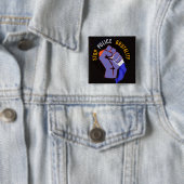 Stopp Police Brutality (Occupy Wall St. Style) Button (Beispiel)