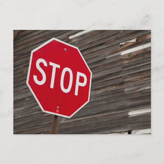 Stopp Postkarte (Vorderseite)