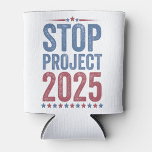 Stopp Project 2025 Trump Harris American Patroitic Dosenkühler