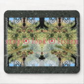 STOPP ・ SIEHE ・ LISTEN MOUSEPAD (Vorne)