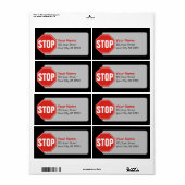 STOPP-Signatur (Vorne)