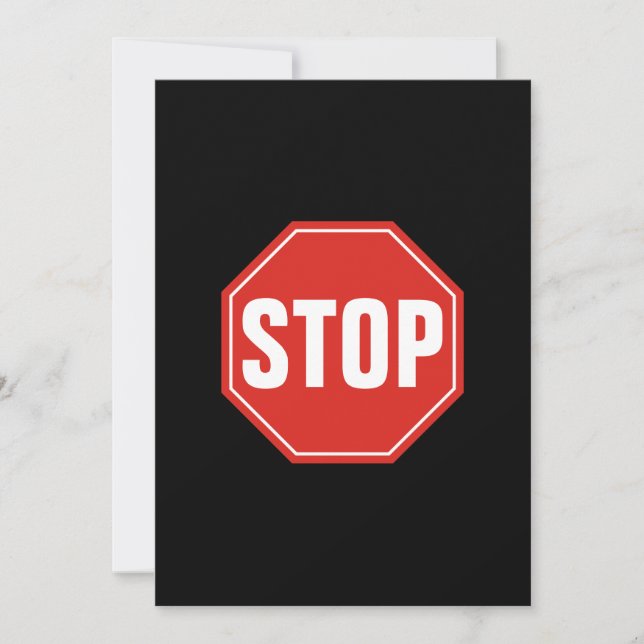 STOPP-Signatur (Vorderseite)