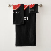 STOPP-Signatur Badhandtuch Set (Insitu)