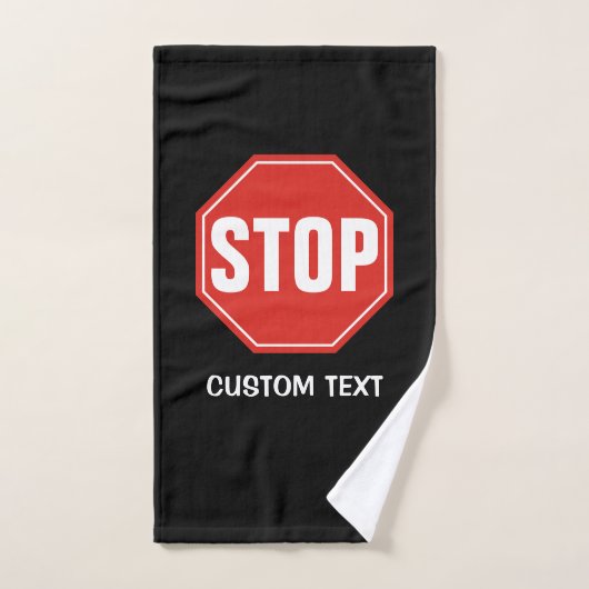 STOPP-Signatur Badhandtuch Set (Handtuch)