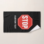 STOPP-Signatur Badhandtuch Set (Handtuch)