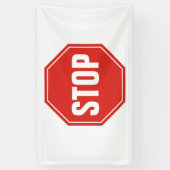 STOPP-Signatur Banner (Vertikal)