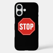 STOPP-Signatur Case-Mate iPhone Hülle (Rückseite)