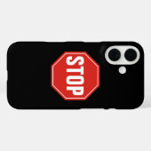 STOPP-Signatur Case-Mate iPhone Hülle (Rückseite (Horizontal))