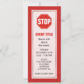 STOPP-Signatur Einladung (Rückseite)