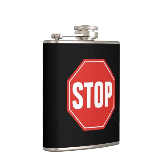 STOPP-Signatur Flachmann (Rechts)