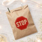 STOPP-Signatur Geschenktütchen (Ausgeschnitten)