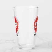 STOPP-Signatur Glas (Links)