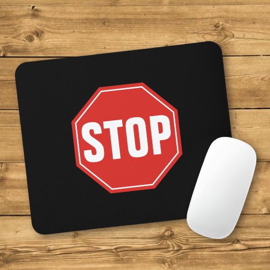STOPP-Signatur Mousepad