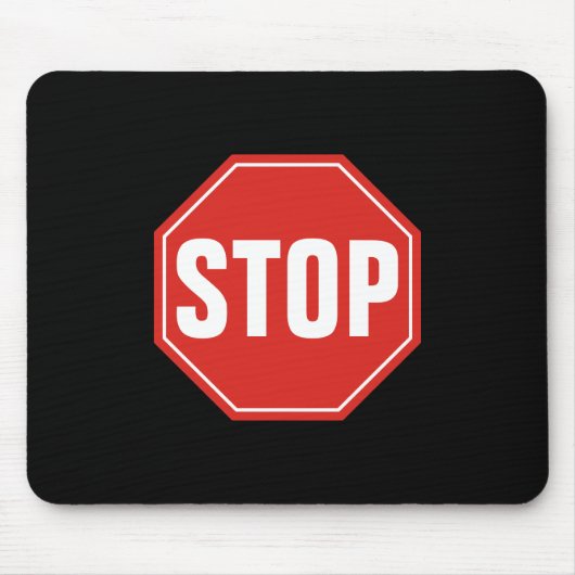 STOPP-Signatur Mousepad (Vorne)