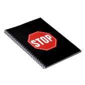 STOPP-Signatur Notizblock (Rechte Seite)