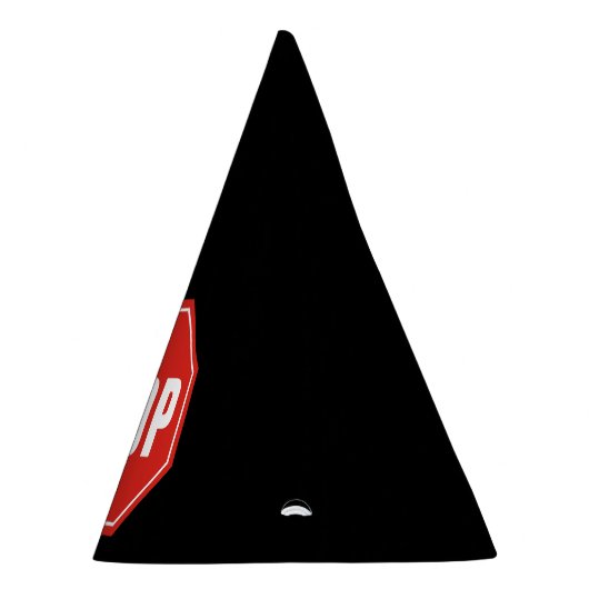 STOPP-Signatur Partyhütchen (Rechts)