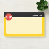 STOPP-Signatur Post-it Klebezettel (Büro)