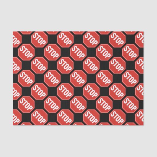 STOPP-Signatur Seidenpapier (Vorderseite)