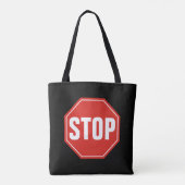 STOPP-Signatur Tasche (Rückseite)