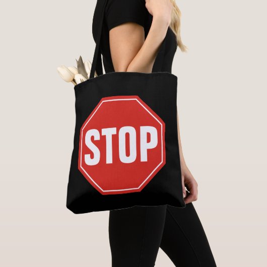 STOPP-Signatur Tasche (Von Nahem)