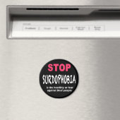 Stopp-Surdophobia-Magnet Magnet (In Situ (Geschirrspüler))
