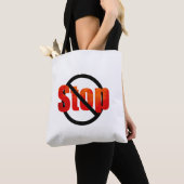 Stopp Tote Bag Tasche (Von Nahem)