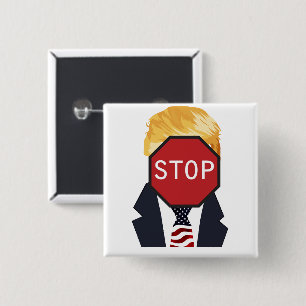 Stopp Trump Button